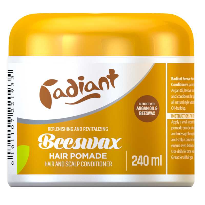 Radiant hair pomade – beeswax – Movit Products